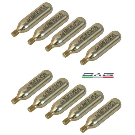 Roto 10 Bombolette CO2 16gr con Filetto